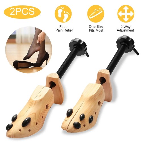 Holz schuhspanner - 2x,